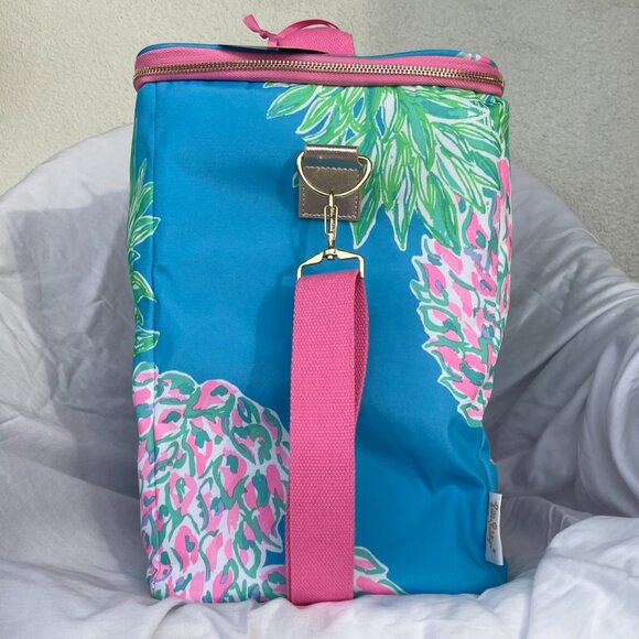 Lilly Pulitzer Insulated Cooler Beach Wine Tote Bag in Swizzle Out - Picture 6 of 9